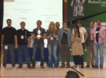 RoboCup 2012: team NimbRo@Home at award ceremony
