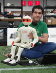 Hafez with igus Humanoid Platform robot