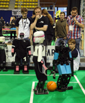 RoboCup 2013: NimbRo vs. CIT-Brains
