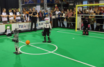 RoboCup 2013 Semi-Final: NimbRo vs. FUB-KIT