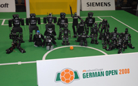 German Open 2008 Humanoid League Robots