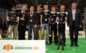 Team NimbRo @ RoboCup German Open 2008 in Hannover
