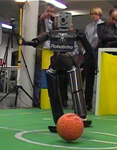 Robotinho kick in Genova