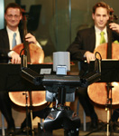 NimbRo robot Robotinho conducts The 12 Cellists.