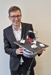 Max Schwarz with PhD hat